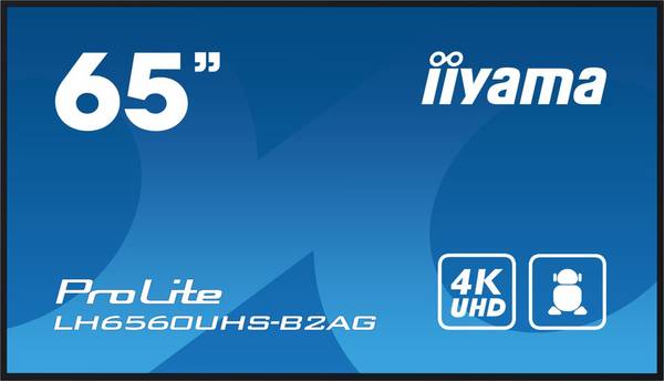 LH6560UHS-B2AG 66IN LCD UHD 384 VA PANEL HAZE 25 500CD/M LANDSCA