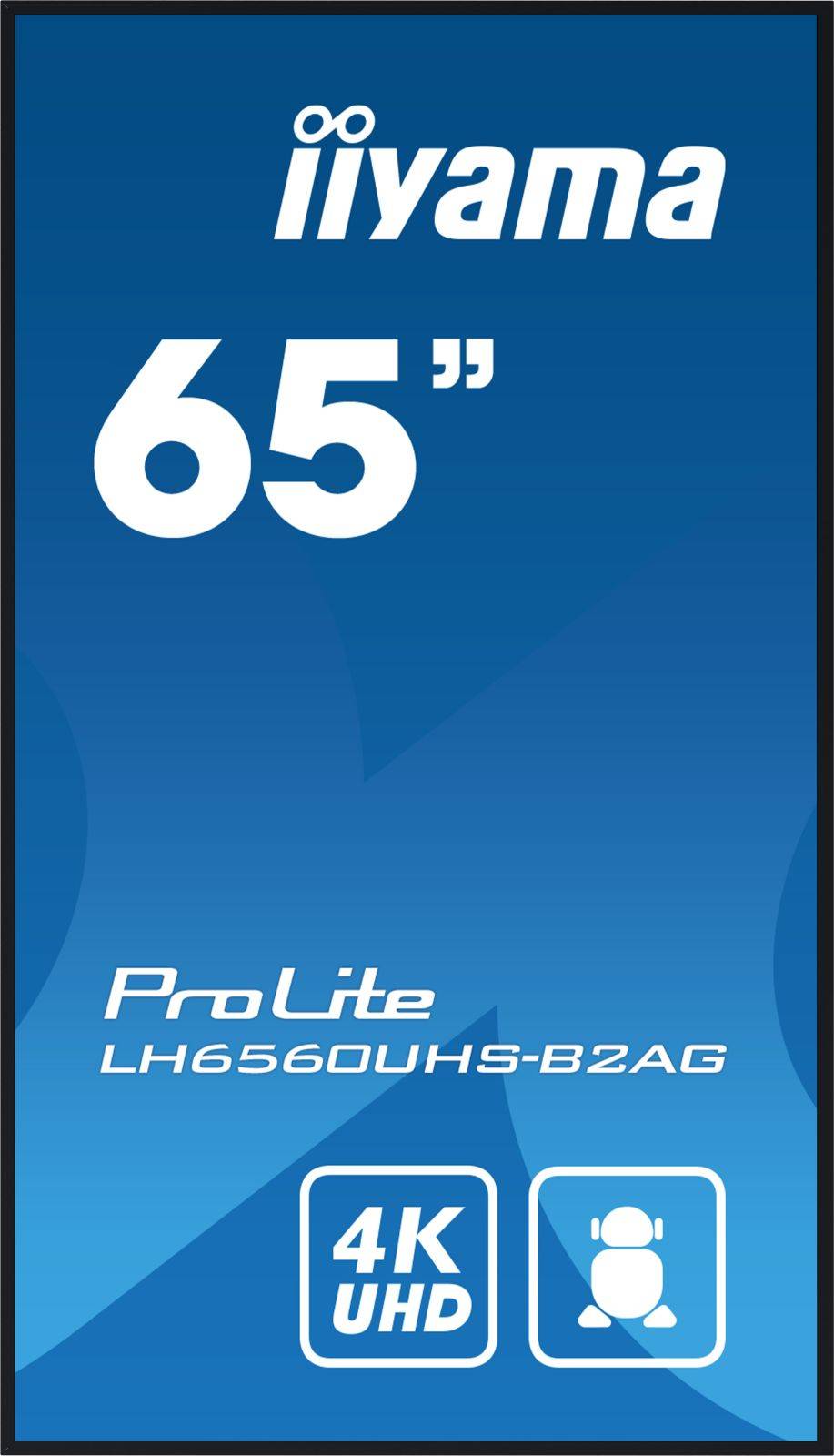 LH6560UHS-B2AG 66IN LCD UHD 384 VA PANEL HAZE 25 500CD/M LANDSCA-1