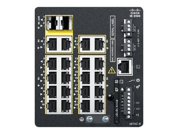 Cisco IE-3100-18T2C-E Switch - 20 Anschlüsse - managed Netzwerkgerät