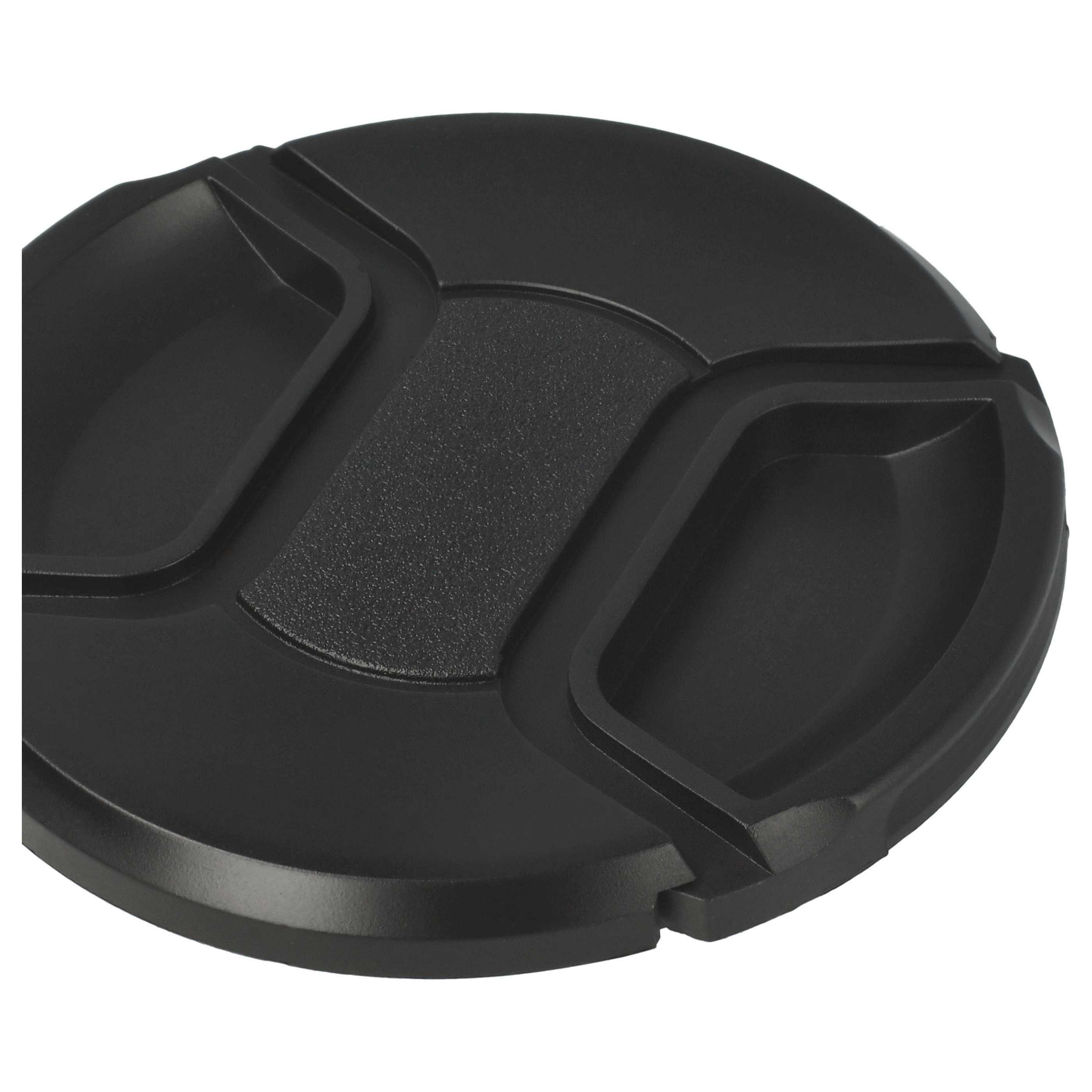 vhbw Universal Objektivdeckel 77 mm für Kamera | Kunststoff Schwarz, mit Innengriff-3