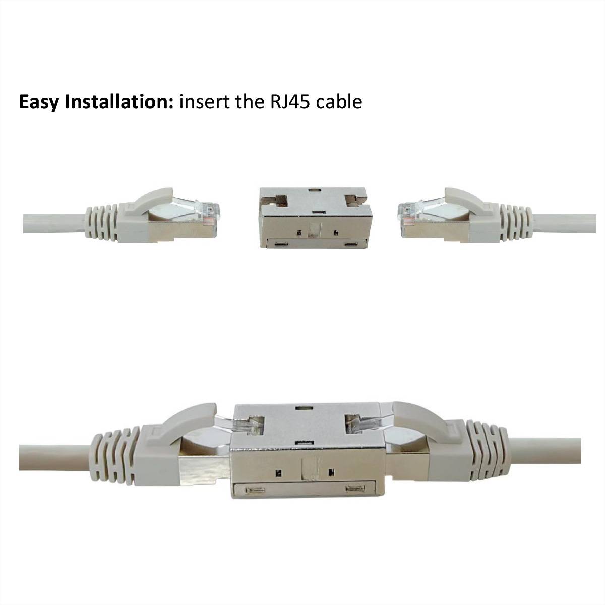 ROLINE RJ-45 Kupplung geschirmt, Cat.6A (Class EA), Metallgehäuse-2