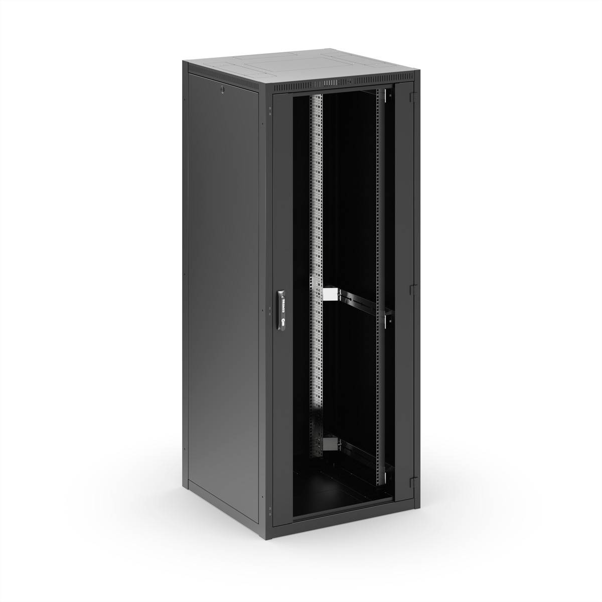 CONTEG RI7 ISeven IT-Schrank 42 HE, 800 x 1000mm, schwarz-0