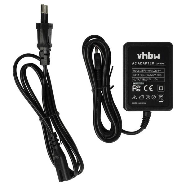 vhbw Netzteil kompatibel mit Samsung SMX-F400 | SMX-C24BN, SMX-C20BN, SMX-C24, SMX-C200, SMX -F40, SMX-F40 Kamera