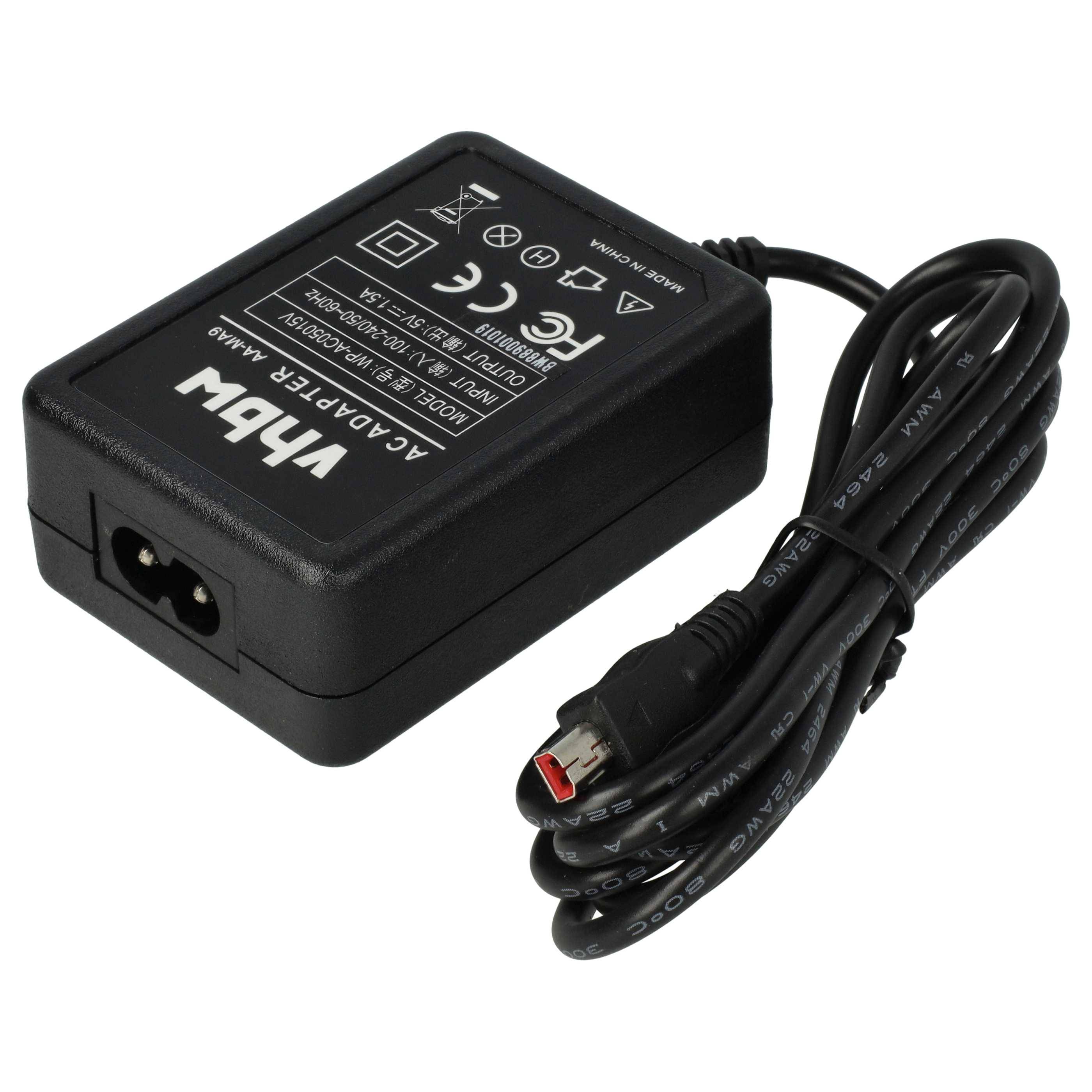 vhbw Netzteil kompatibel mit Samsung SMX-F400 | SMX-C24BN, SMX-C20BN, SMX-C24, SMX-C200, SMX -F40, SMX-F40 Kamera-1
