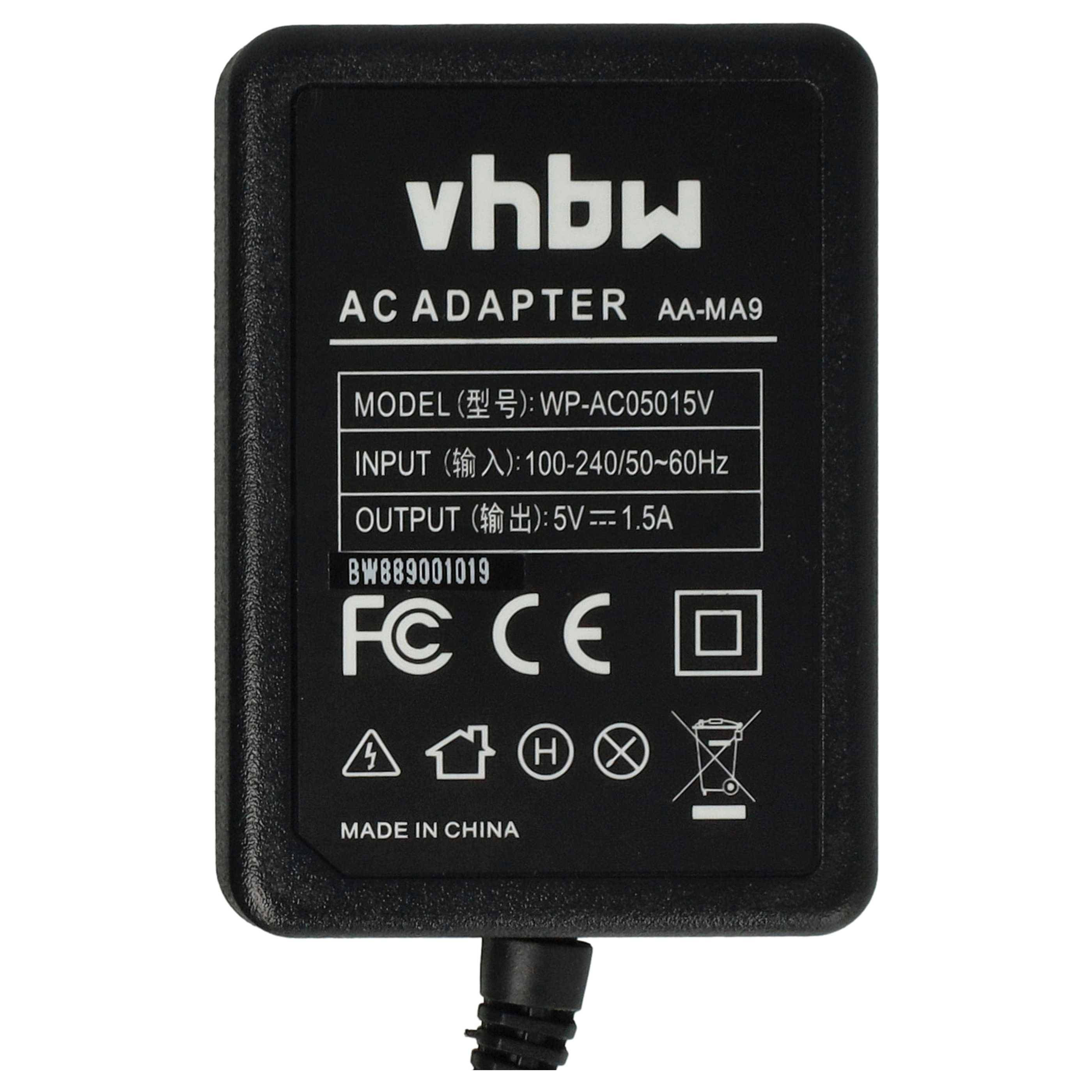 vhbw Netzteil kompatibel mit Samsung SMX-F400 | SMX-C24BN, SMX-C20BN, SMX-C24, SMX-C200, SMX -F40, SMX-F40 Kamera-4