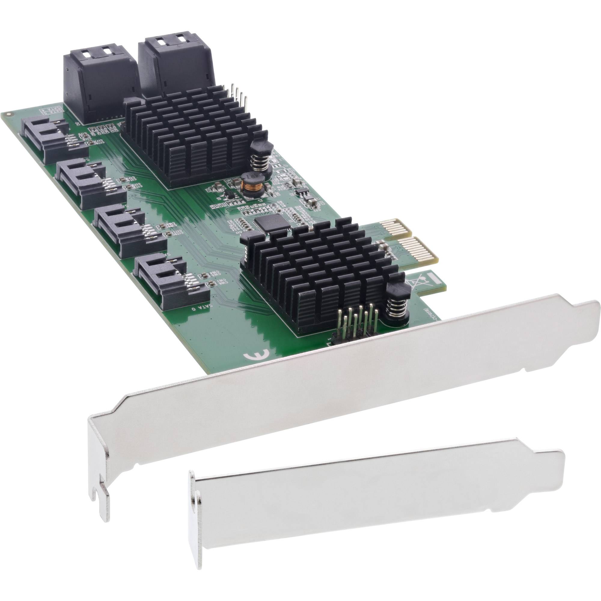 InLine® Schnittstellenkarte, 8x SATA 6Gb/s Controller, PCIe 2.0 (PCI-Express)-0