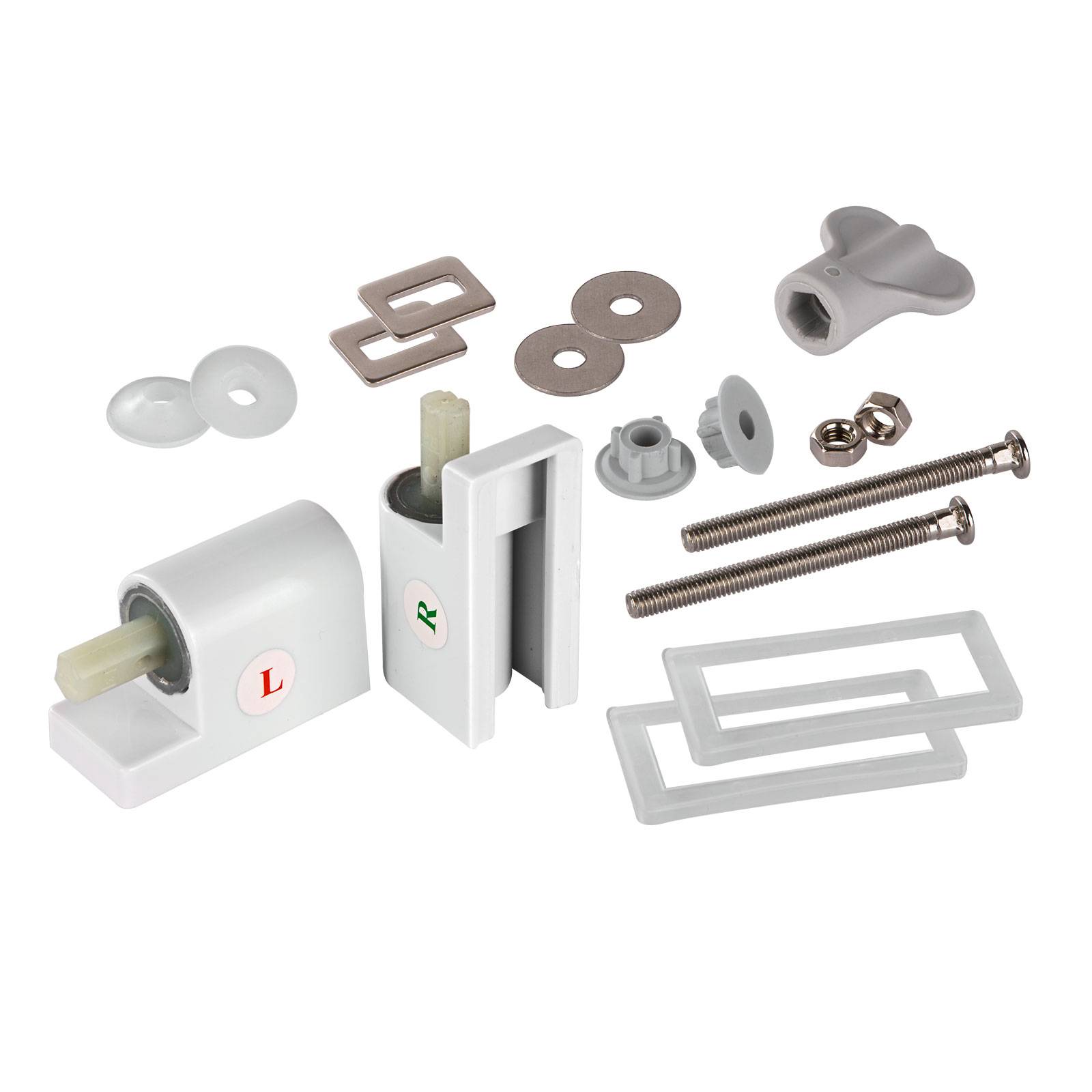 WC-Sitz Weiß passend für alle Standard WC's mit Softclose-3