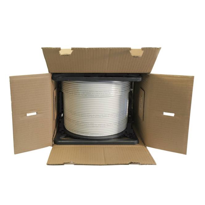 Televes 250m Abrollbox SK2000plus-B Koaxkabel,134dB Schirmung,Class A++-0
