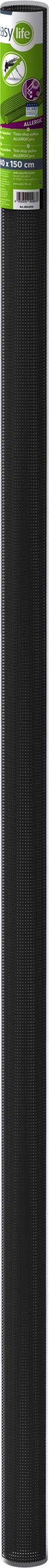 IS-Pollenschutz-Gewebe 140 x 150 cm anthrazit ALLERGICpro-0