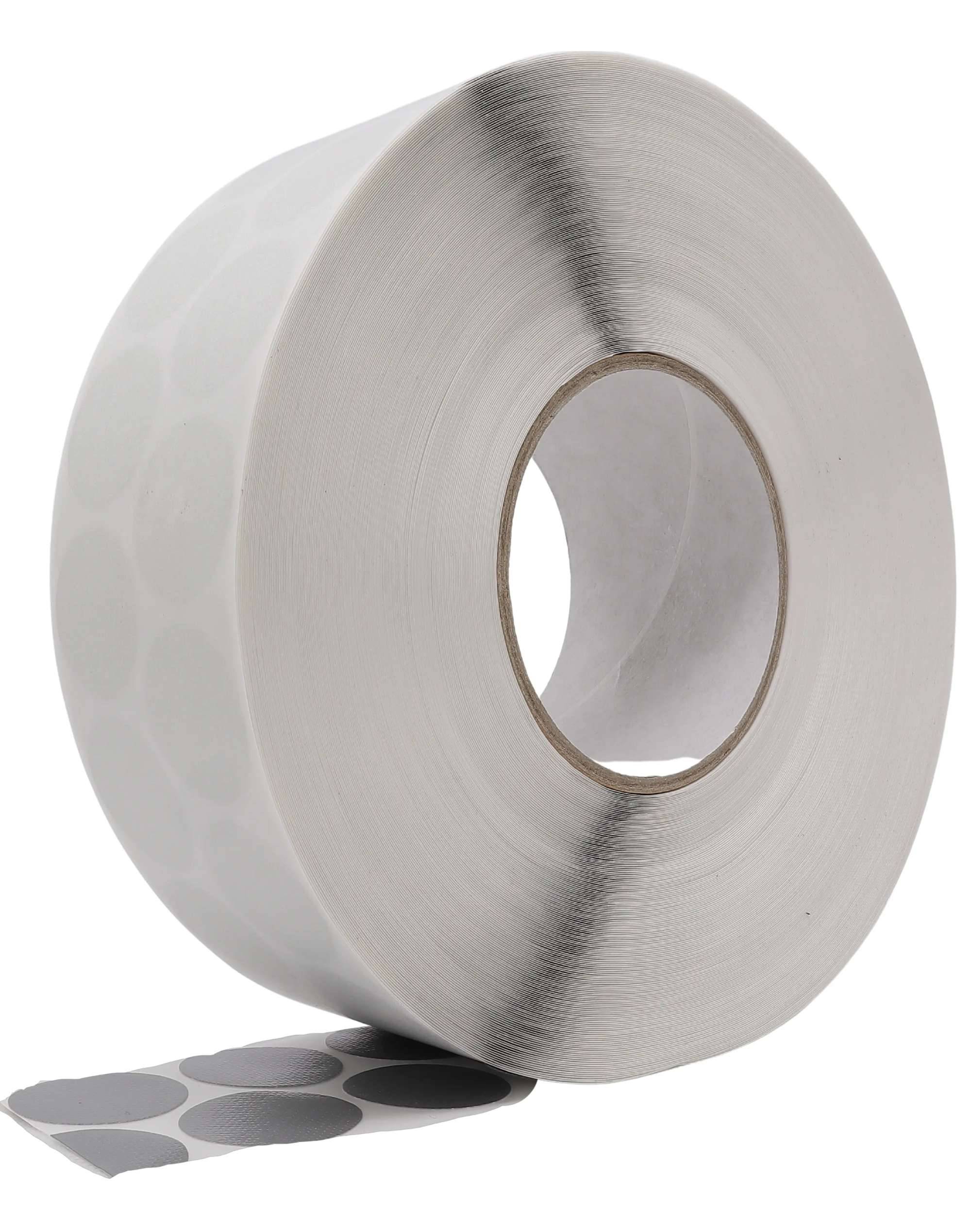 Premium Gewebeklebepunkte- Robuste und Haftstarke Ronden, Klebepunkte, grau , Ø 30 mm, 4000 St.-0