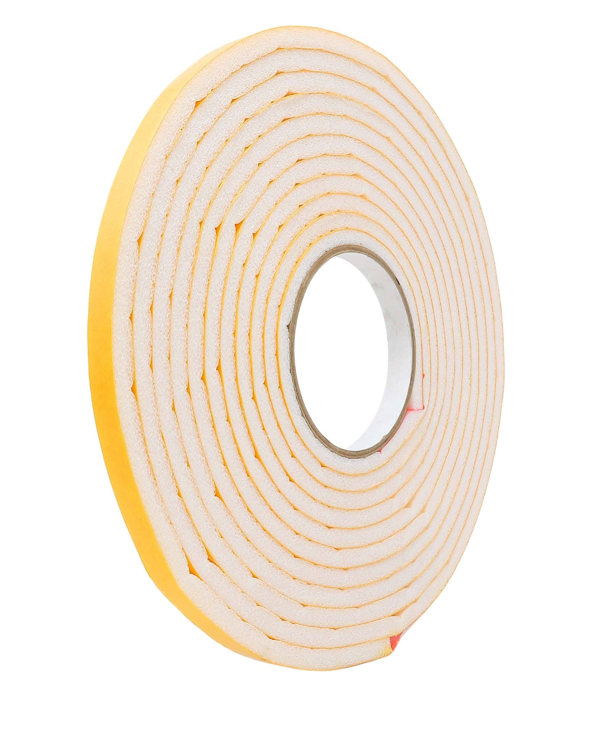 gws Dichtungsband - selbstklebendes PE-Schaumstoffband, 12 mm Breite x 8 mm Dicke x 5,7 m Länge-0