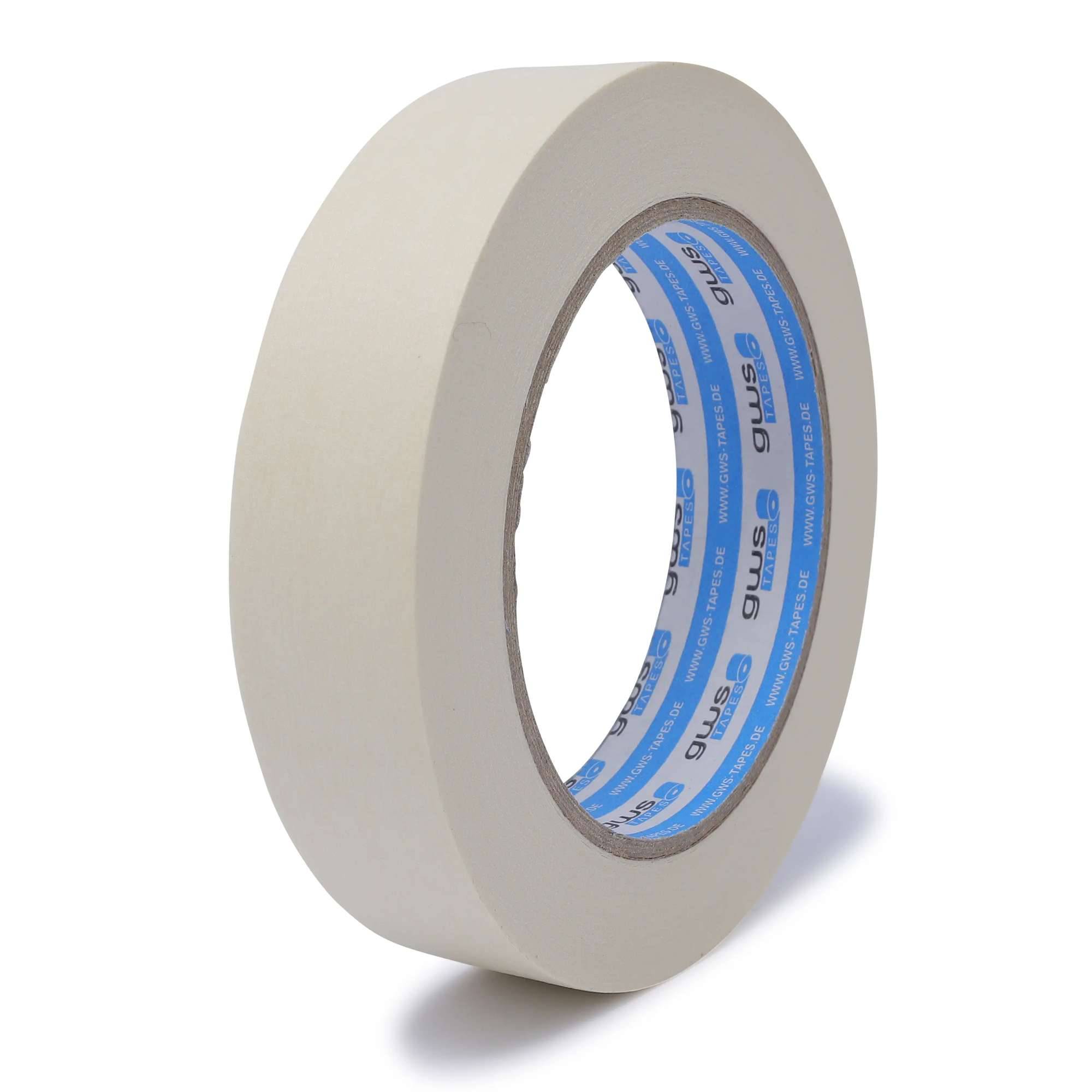 gws Maler-Kreppband, Für feine und saubere Farbkanten, 50 m x 25 mm, naturweiß-0