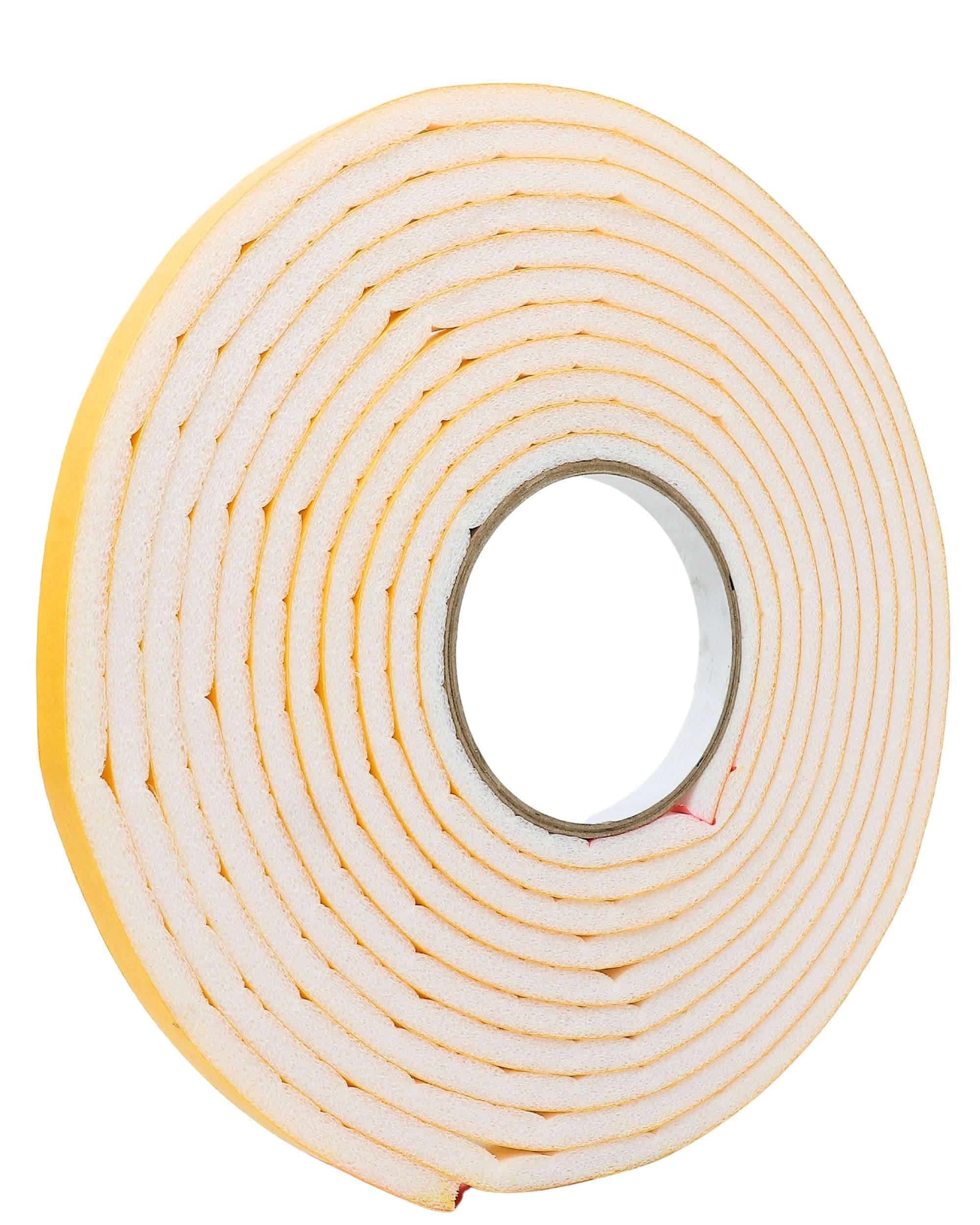 gws Dichtungsband - selbstklebendes PE-Schaumstoffband, 9 mm Breite x 8 mm Dicke x 5,7 m Länge-0