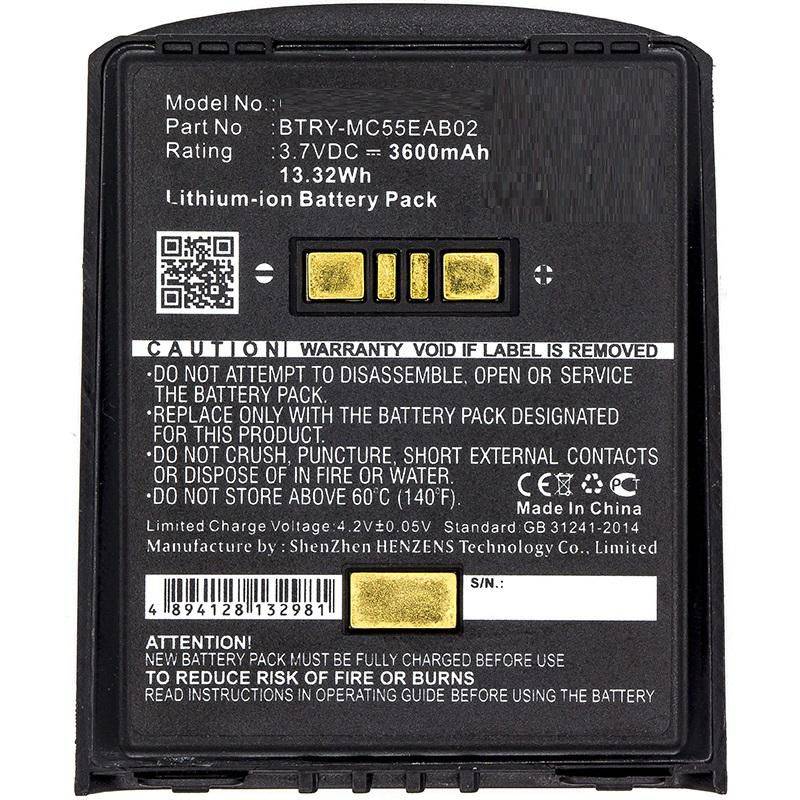 CoreParts Battery for ZEBRA Scanner 13.3Wh Li-ion 3.7V 3600mAh-0