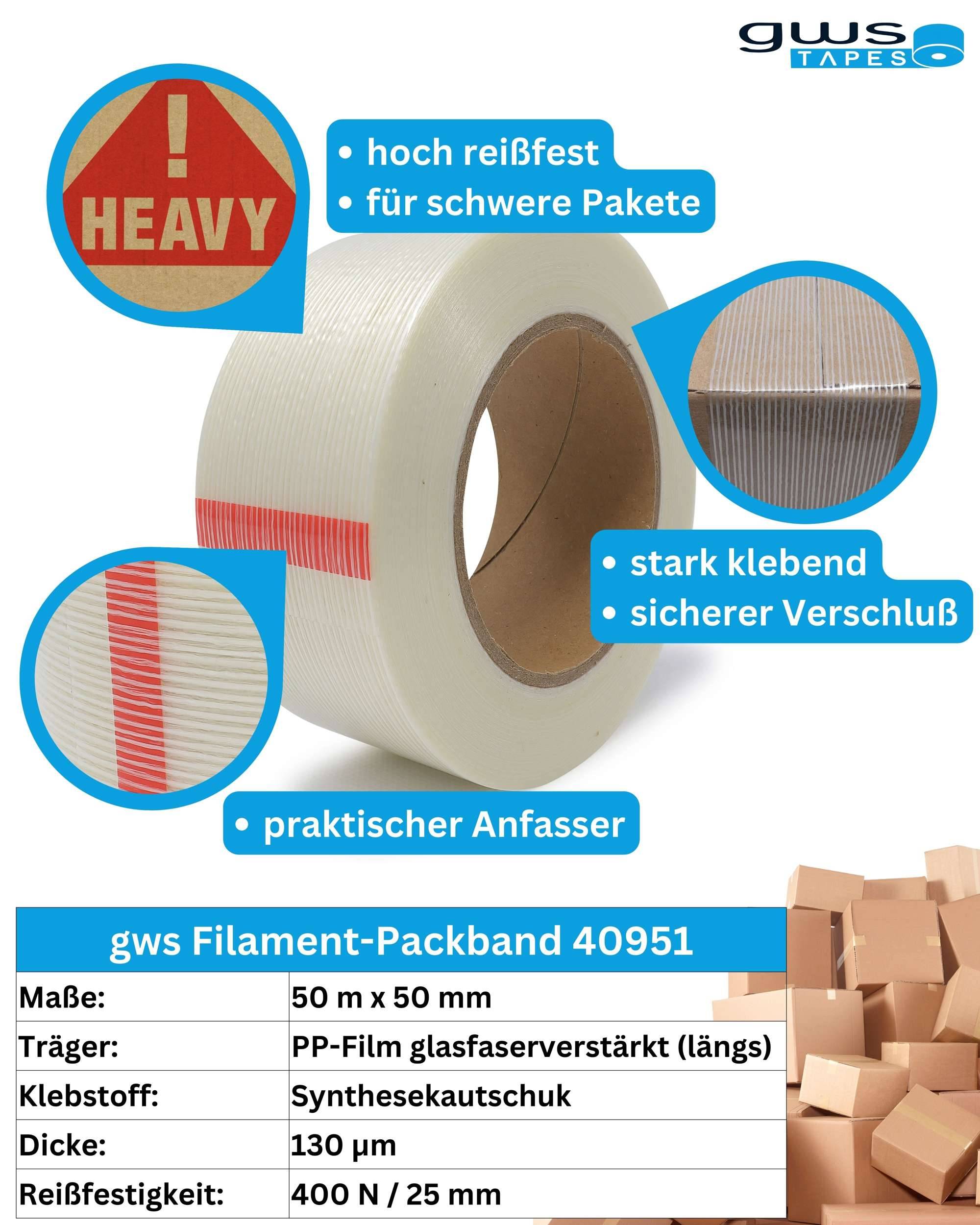 gws Filament Packband, längsverstärkt-1