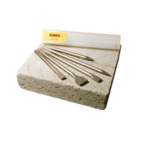SDSMAXSET2-QZ DEWALT SDS-max Meißelset 5-tlg.-0