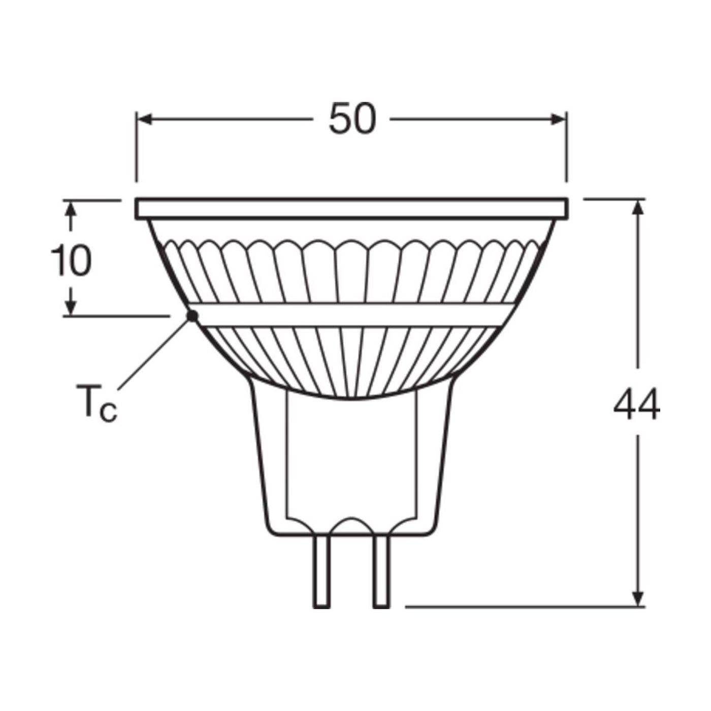 Ledvance Performance Led-Spot Reflektor GU5.3 MR16 6.8W 621lm 36D - 940 Kaltweiß | Höchste Farbwi-2