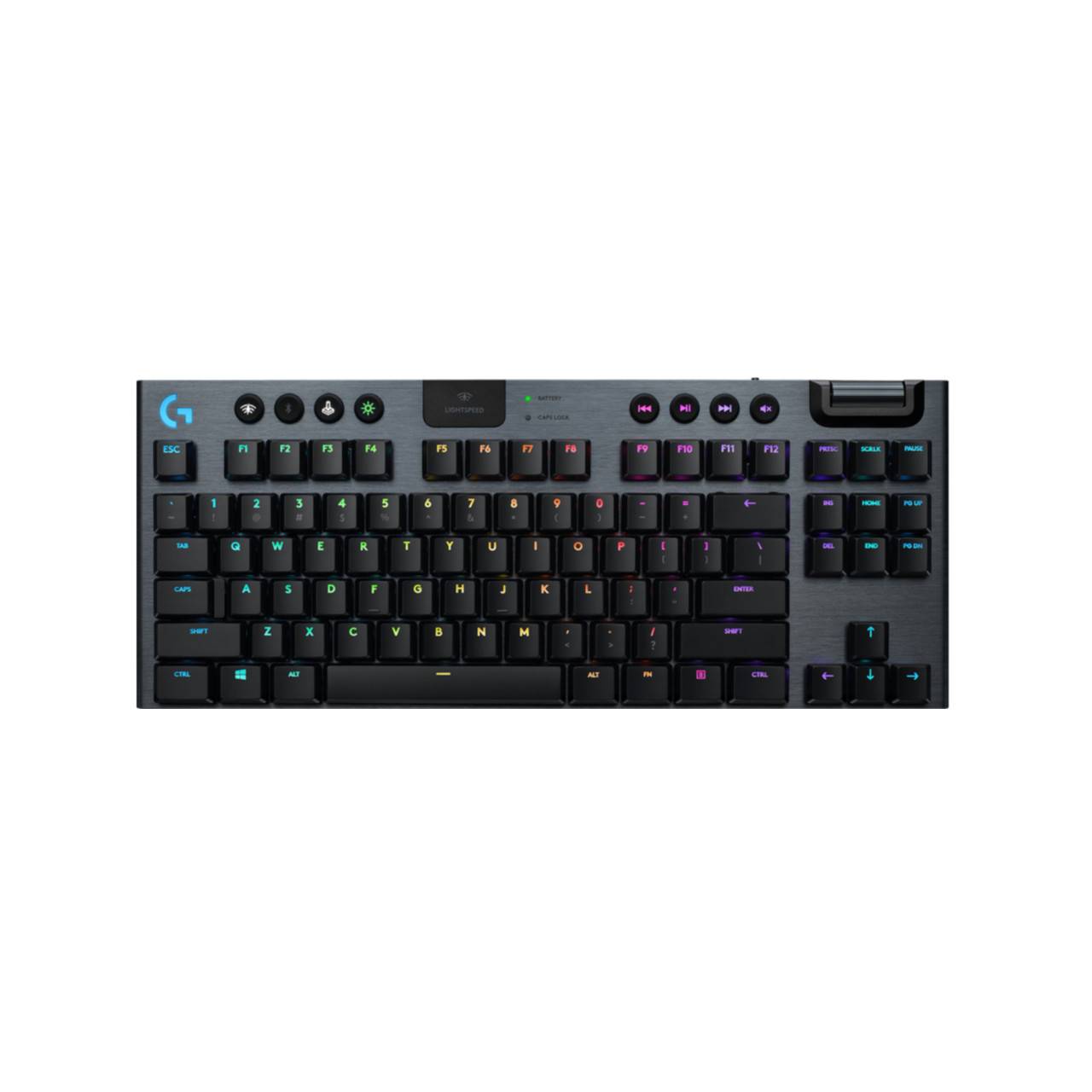Logitech G915 TKL Tenkeyless LIGHTSPEED Wireless RGB Mechanical Gaming Keyboard - TL: Deutsch, QWERTZ-1