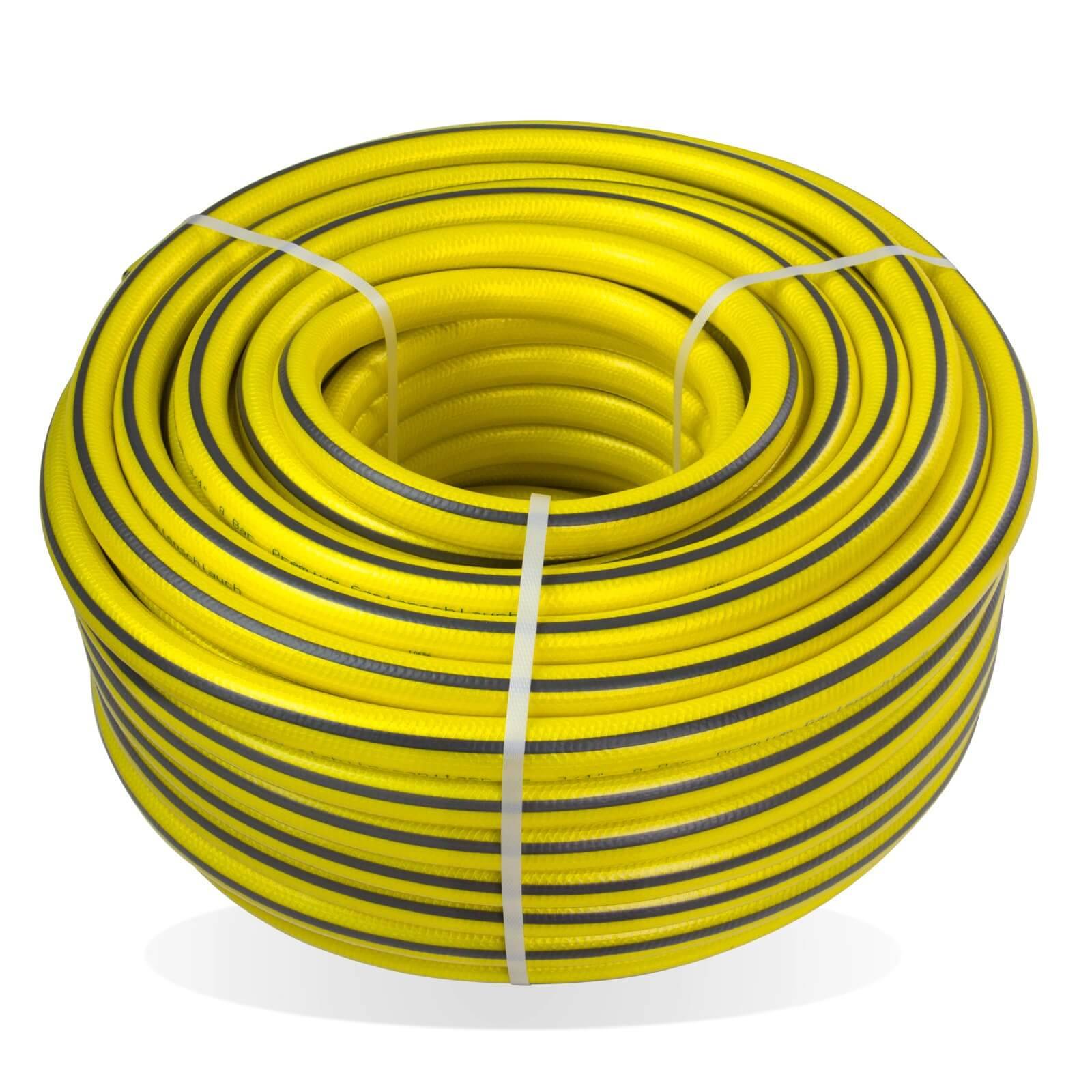 Gartenschlauch Gelb 1/2 Zoll 50 m 5-lagig verstärkt knickfest "Premium"-3