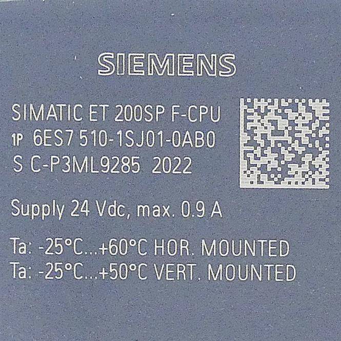 Siemens 6ES7510-1SJ01-0AB0 6ES75101SJ010AB0 SPS-Zentralbaugruppe-2