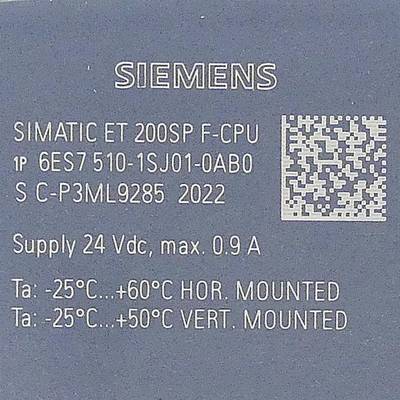 Siemens 6ES7510-1SJ01-0AB0 6ES75101SJ010AB0 SPS-Zentralbaugruppe-2