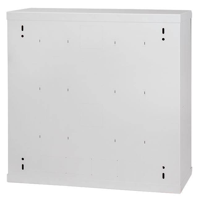 19 Zoll Wandverteiler - platzsparender 3 + 4 HE Vertikal-Einbau - Tiefe 180 mm - Einbautiefe bis 220 mm - Lichtgrau-2