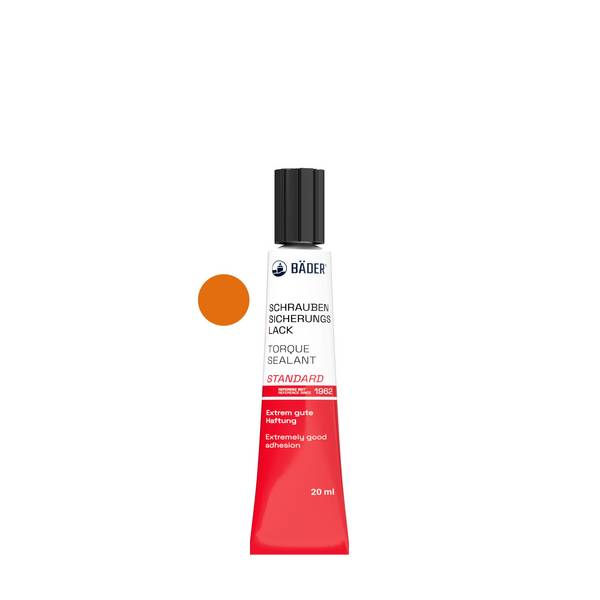 Lackfabrik Bäder Schraubensicherungslack Standard Orange Tube 20 ml