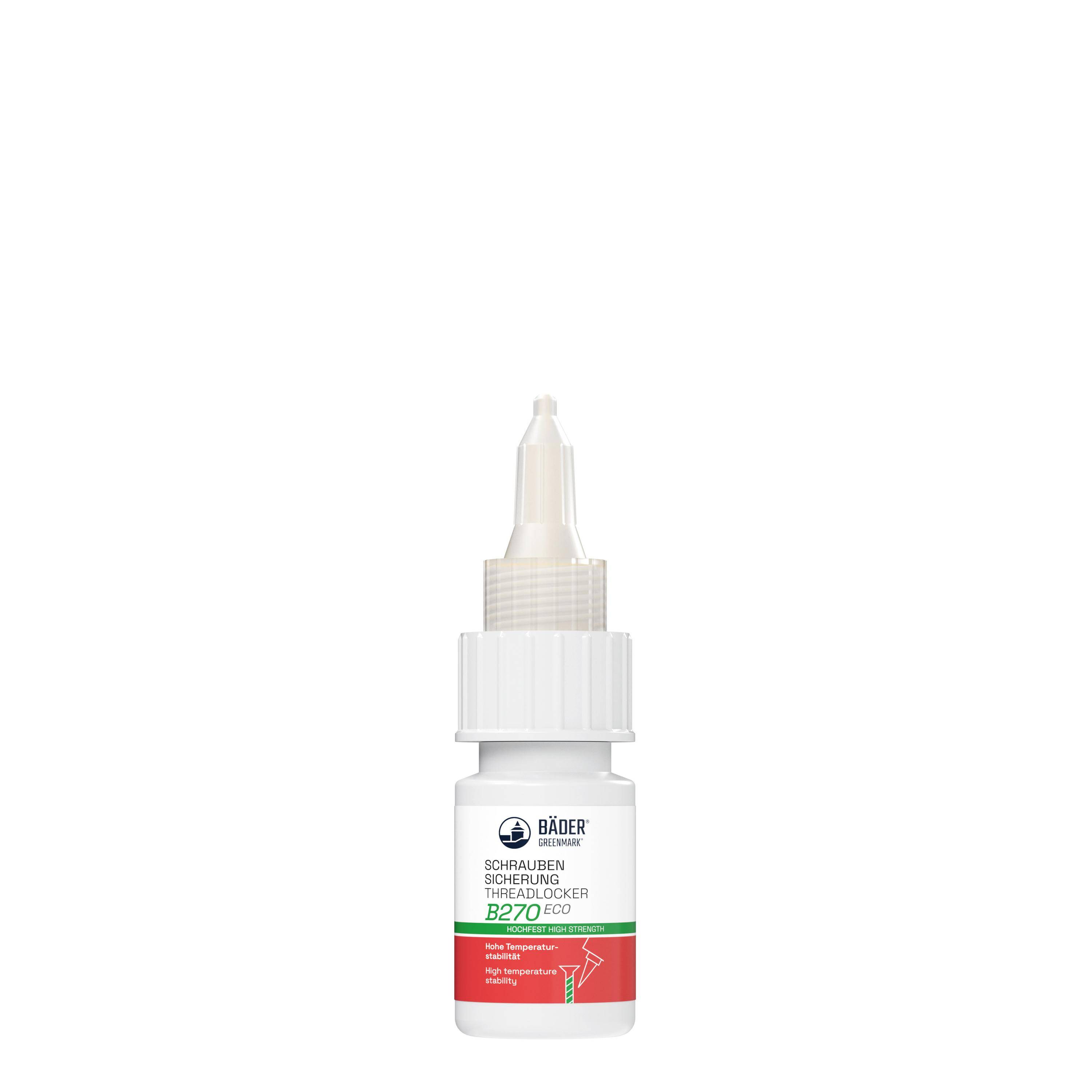 Schraubensicherung Hochfest B270 Eco 10 ml Flasche grün-0