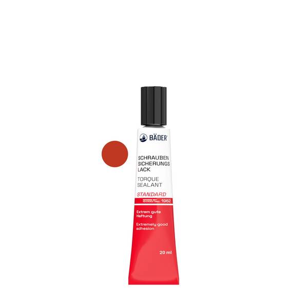 Lackfabrik Bäder Schraubensicherungslack Standard Rot Tube 20 ml
