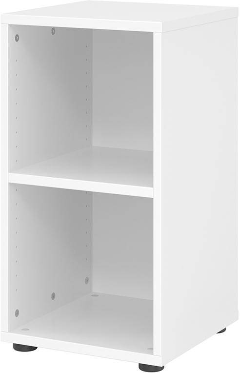 Regal 2 Ordnerhöhen 400x400x748 mm Weiß