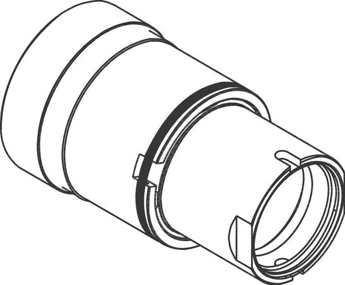 Hansgrohe Sicherheitsstopfen für Wannengarnitur Excentra Fill/ Flexaplus, Edelmessing, 96153840-0