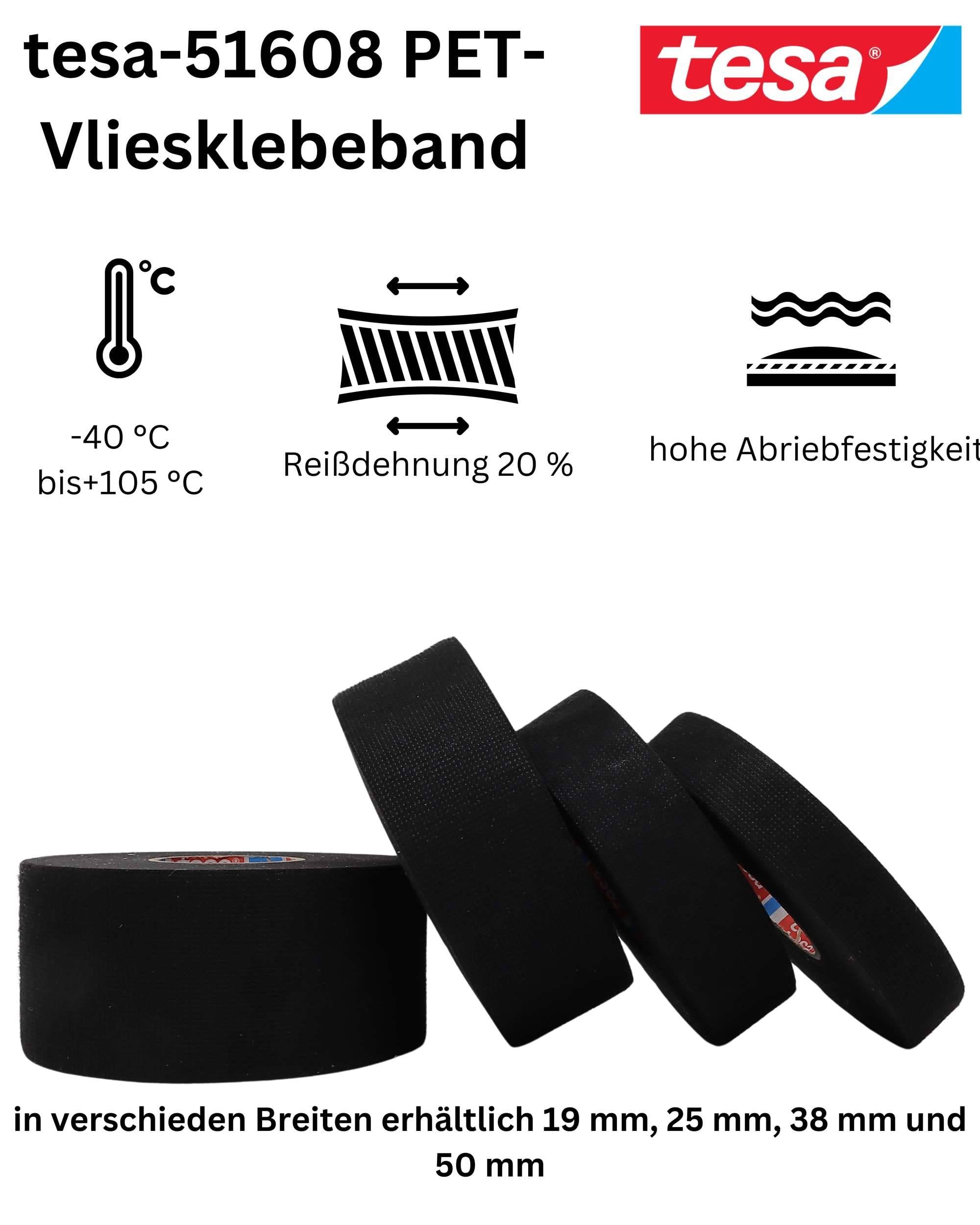 51608-001 PET-Vliesklebeband, 25 m x 38 mm-3