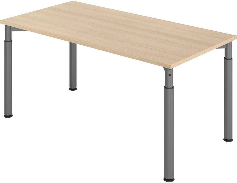 Schreibtisch 4-Fuß 1600x800 mm Eiche - Artikel: 7830781663-0