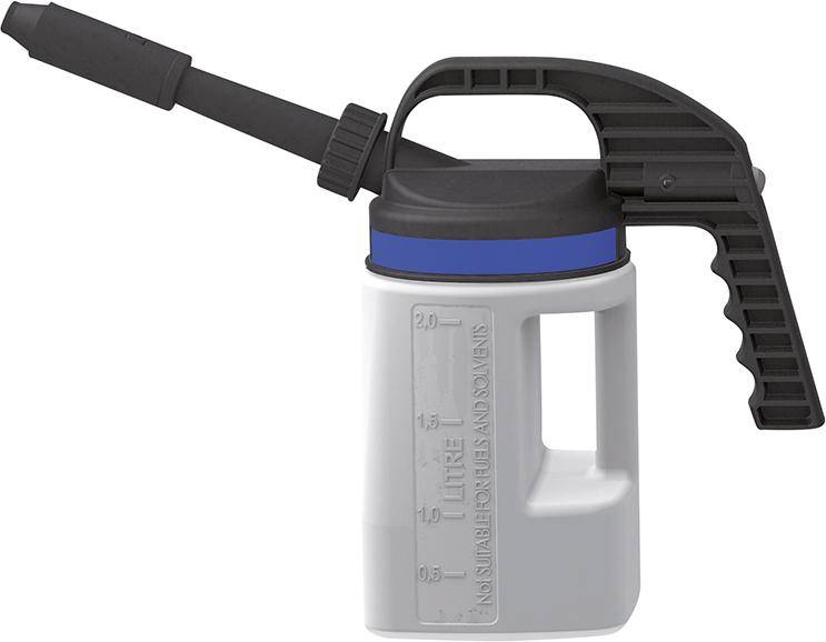 Asecos® Abfüllkanne PE mit kurzem/langem Auslauf 2 L-0