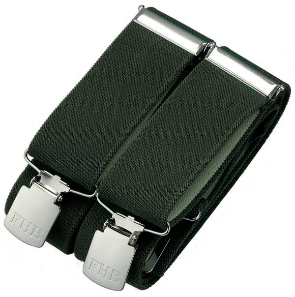 Hosenträger ACHIM, olive, Gr.120cm - Artikel: 4030646286052
