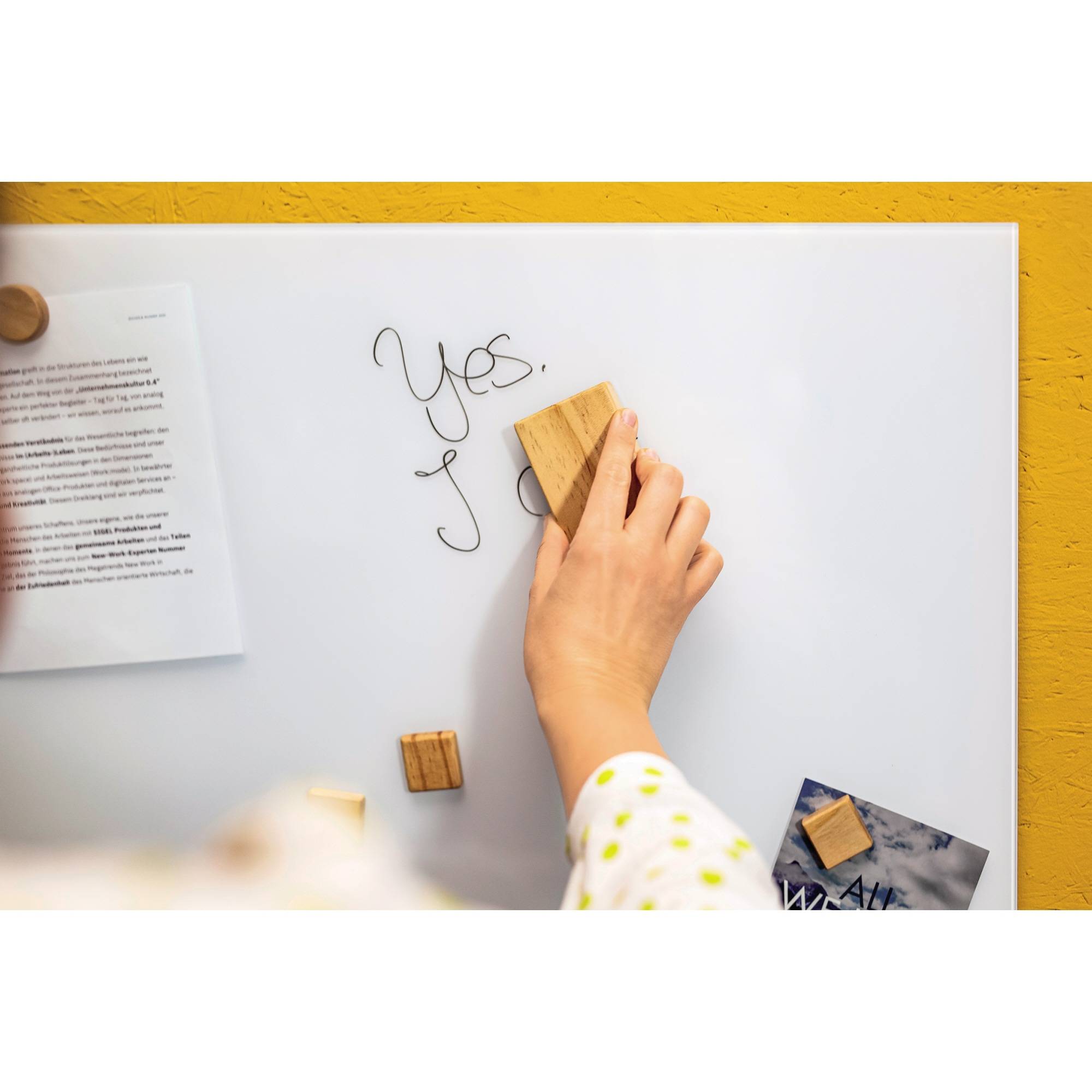 SIGEL Whiteboardlöscher BA120 Holz - Artikel: 154007700-3