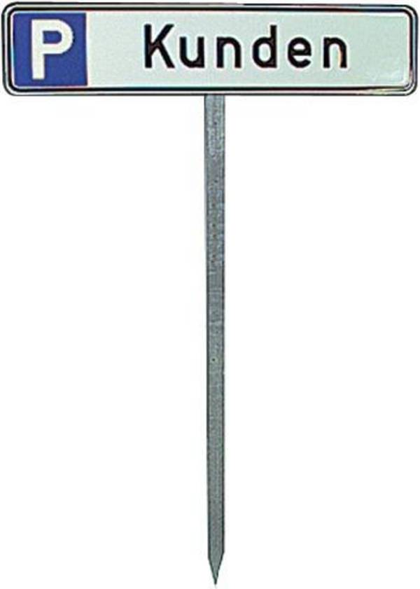 Einschlagpfosten H750 mm für Parkplatzschild - Artikel: 7830614720