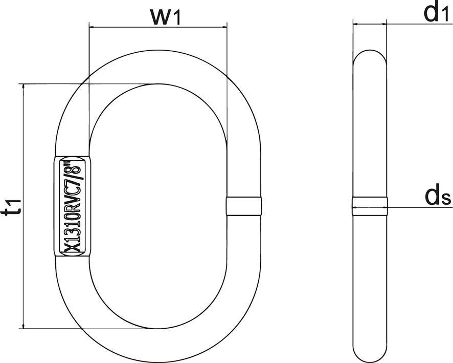 Aufhängeglied GK10 A26, RAL3022 - Artikel: 7830602330-1