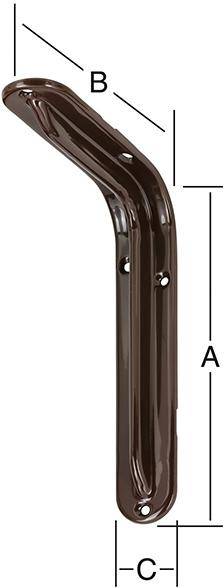 Konsole 245X165 ,braun - Artikel: 4003984270625-0