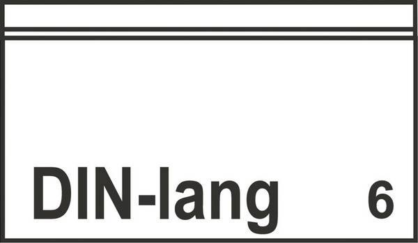 Dokumententaschen 240x118mm, DIN-langVE1000 - Artikel: 7830415452
