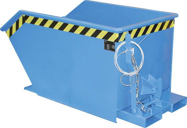 Kippbehälter GU 500 l B780xT1440xH680 mm RAL5012 Tragkraft 1000kg - Artikel: 7830911913-0