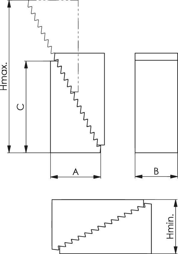 Spannunterlage Gr.1 33x19,0x38mm AMF - Artikel: 4020772073299-1