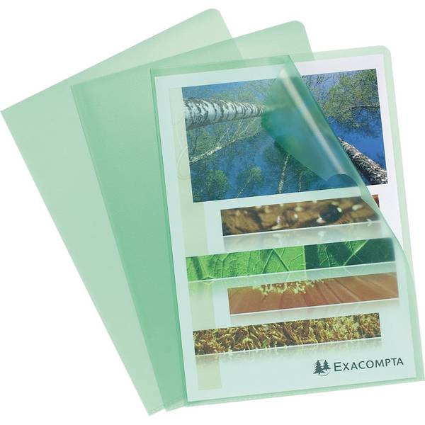 Exacompta Aktenhülle 58523E A4 PP gn 100 St./Pack. - Artikel: 126015660