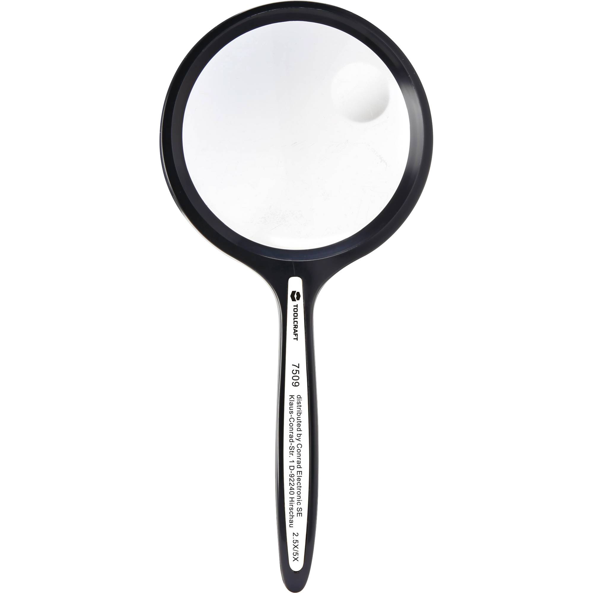 TOOLCRAFT Handlupe 1311517 5xLinsengröße 50mm - Artikel: 481012300-1