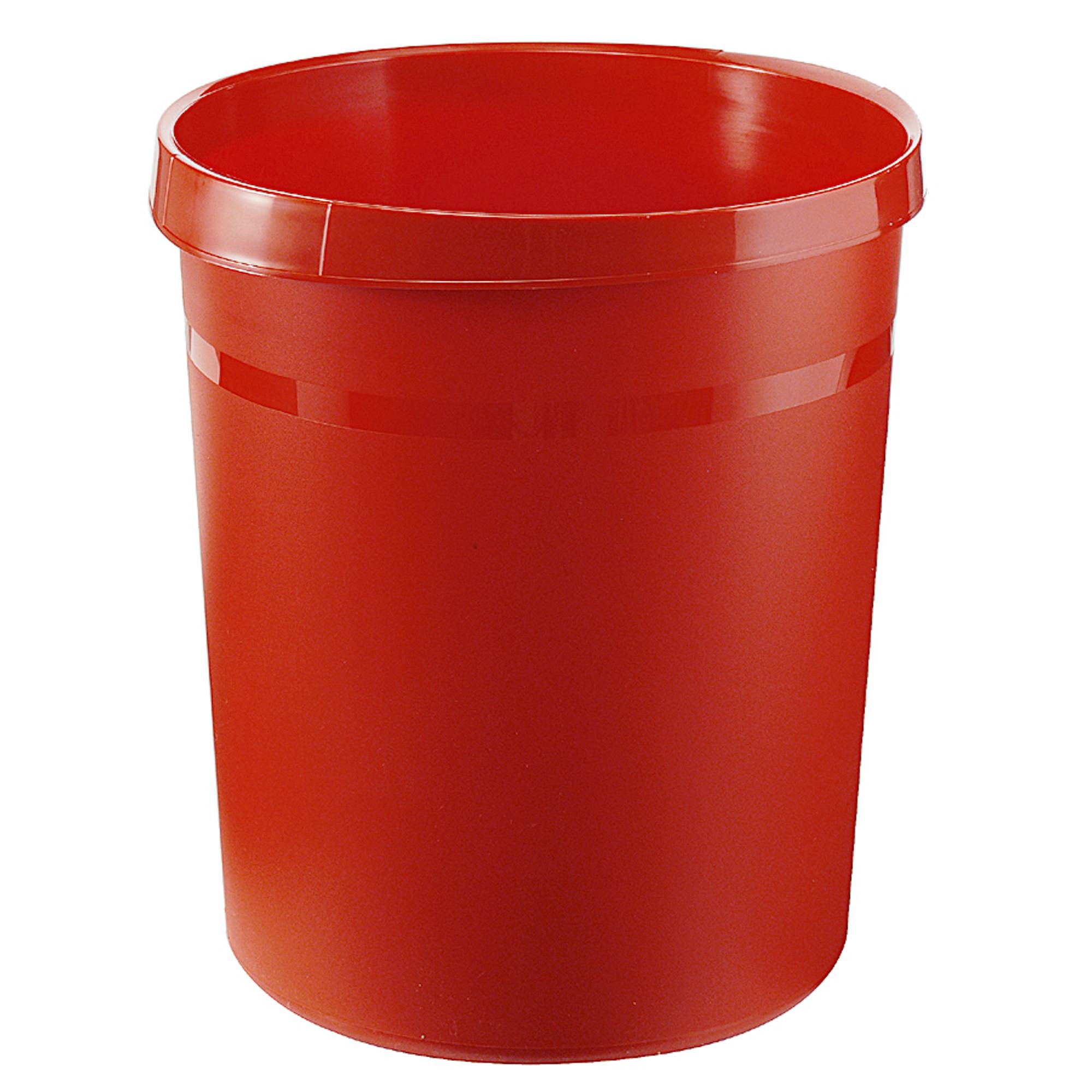 HAN Papierkorb GRIP 18190-17 18Liter Kunststoff rot - Artikel: 170064530-2