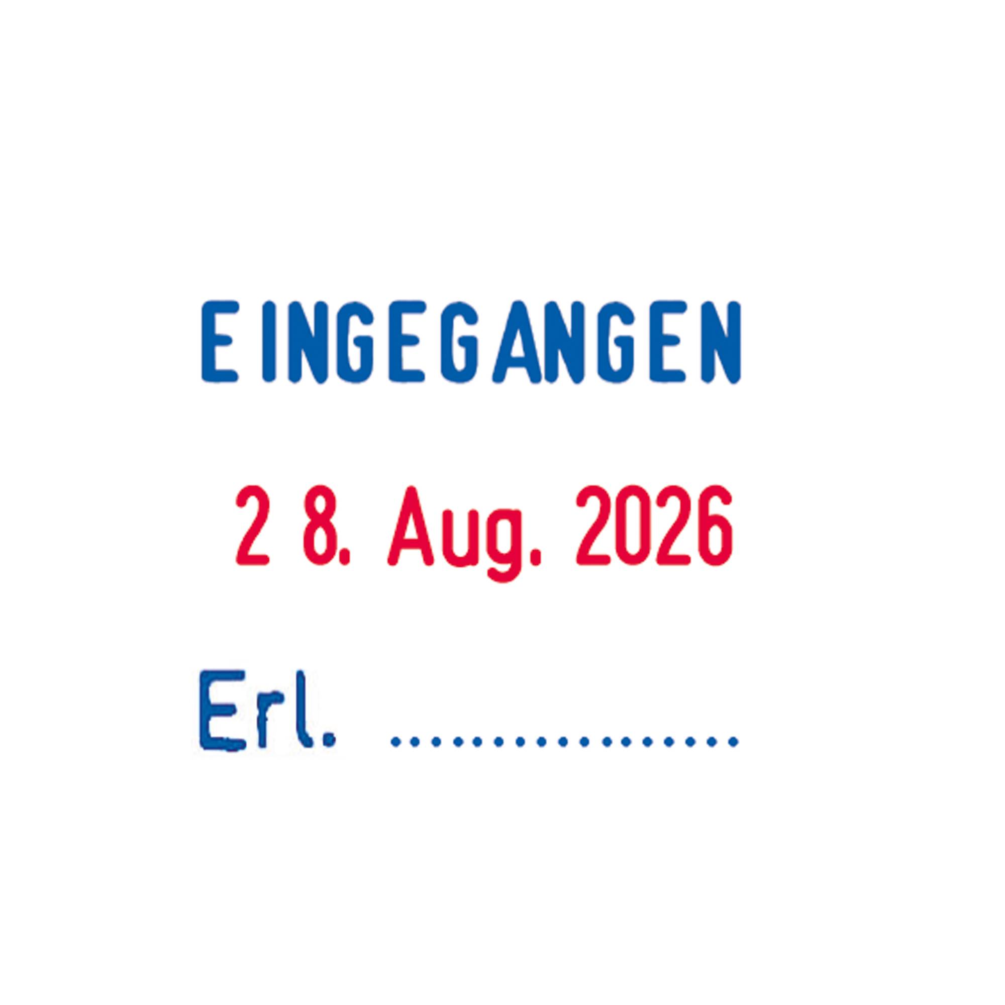 TRODAT - Datumsstempel 5430/L 41x24mm selbstfärbend blau/rot-1