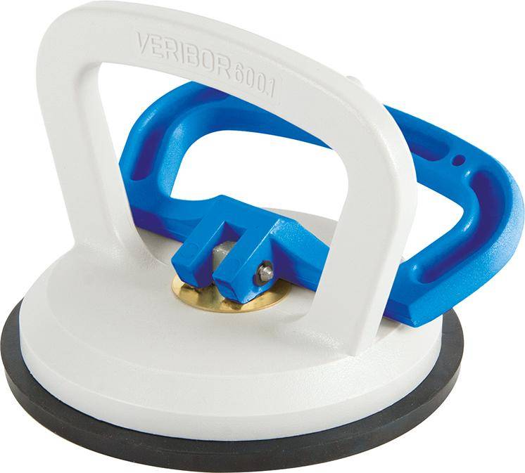 Veribor Saugheber 1-Kopf-K.stoff,grau/blau - Artikel: 4010122099208-2