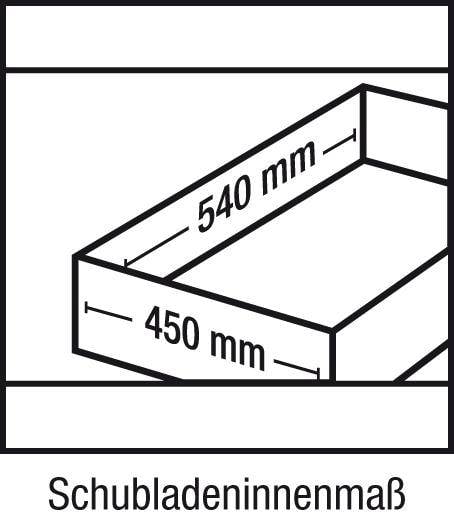 Schwerlastschrank B1085xT630xH1950mm RAL7035/5010 m.Mittelwand6Böden,6Schubladen 100kg - Artikel: 7830104339-2