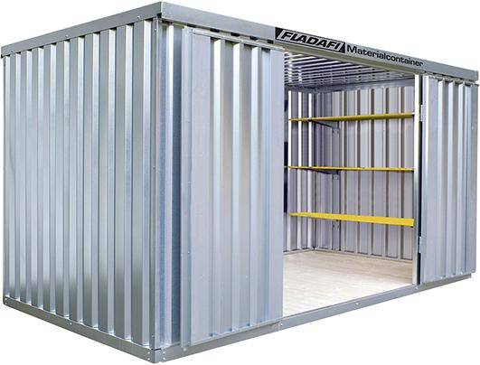 Materialcontainer 4.00 m verz. zerlegt - Artikel: 7830306806-0