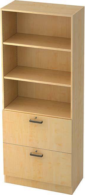 Registraturschrank 7300SGAhorn / Ahorn, 80x42x200 - Artikel: 7830780945-0